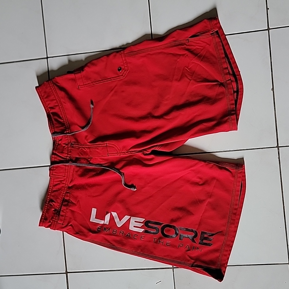 LIVE SORE crossfit shorts